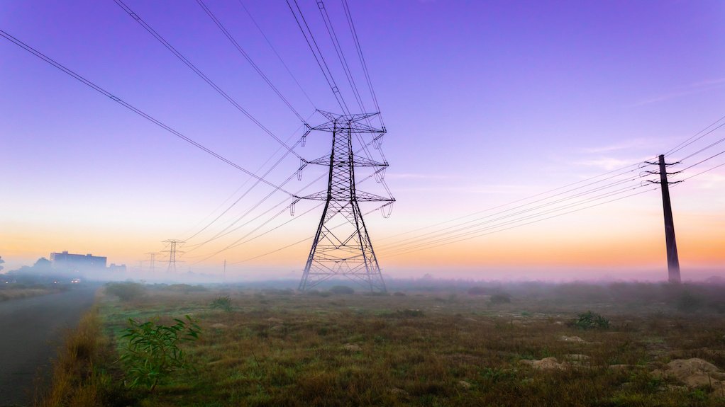 Image of electricity transmission lines