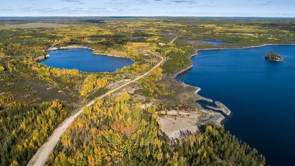 The remediated Cluff Lake site