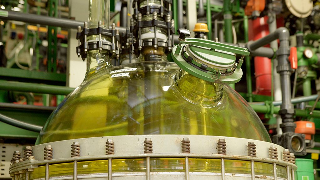 Processing activity within Heraeus Precious Metals plant in Hanau. 
