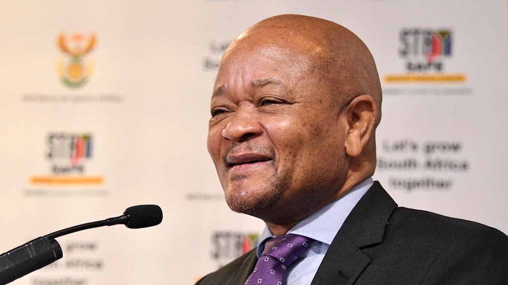 image of Water and Sanitation Minister, Senzo Mchunu