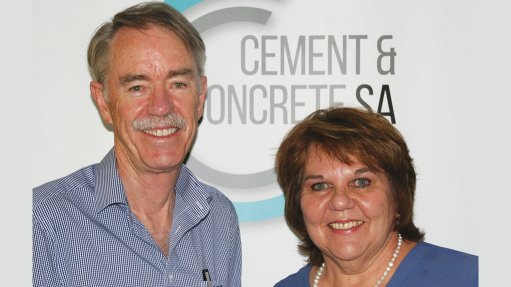 a portrait image of CCSA CEO Bryan Perrie and CCSA business development manager and event organiser Hanlie Turner