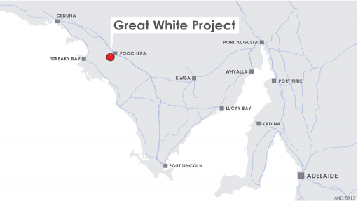 Location map of the Great Kaolin