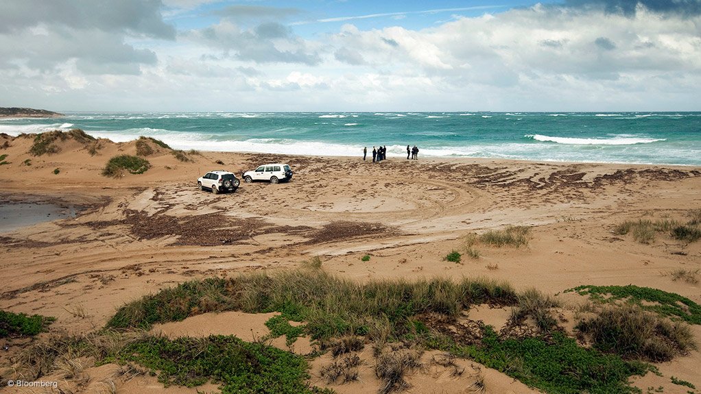 Image shows the Oakajee site 