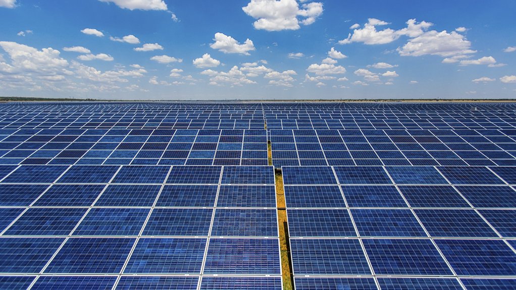 Image of solar panels/solar farm
