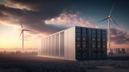 Wind and energy battery storage plant, Kazakhstan