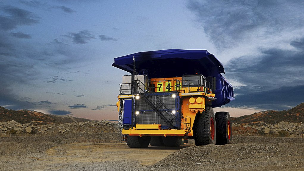nuGen Truck proof-of-concept hybrid hydrogen and battery powered mine haul truck 