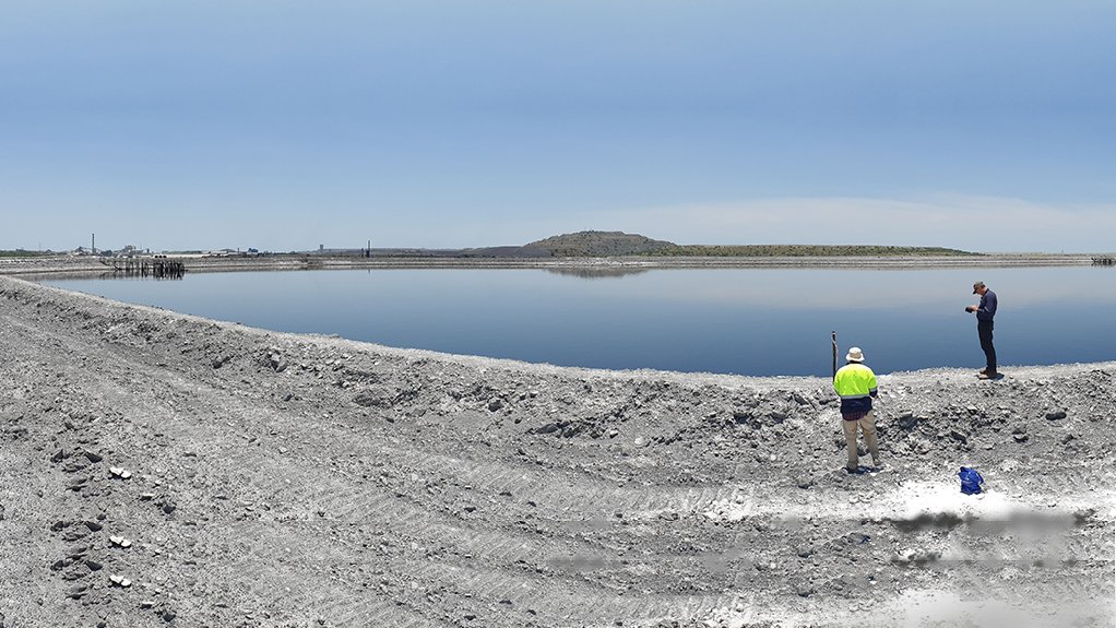 Rainbow Rare Earths Phalaborwa mine gypsum stacks