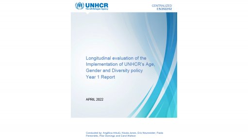  ES/2022/02 Longitudinal evaluation of the Implementation of UNHCR's Age, Gender and Diversity policy Year 1 Report 