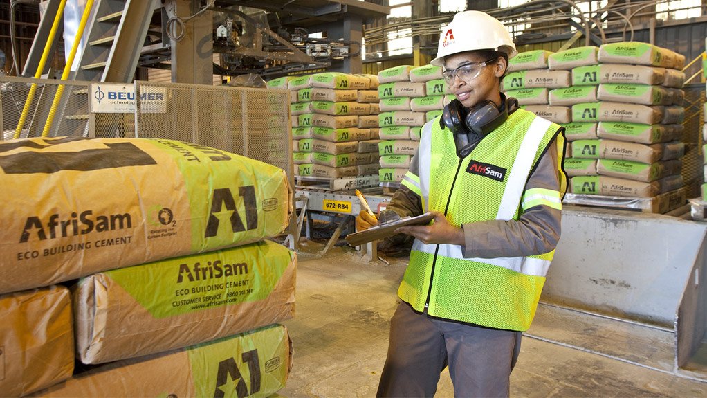 Since 1990, AfriSam has reduced its CO2 emissions per ton of cementitious material by 33%.Since 1990, AfriSam has reduced its CO2 emissions per ton of cementitious material by 33%