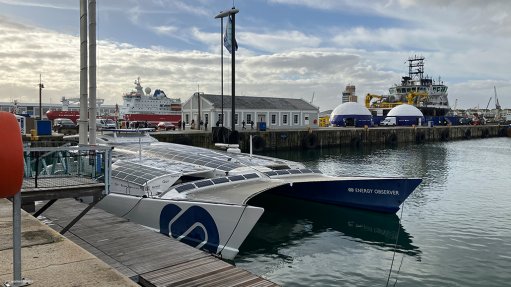 Hydrogen-powered EO docks in Cape Town, EO II cargo ship in the works