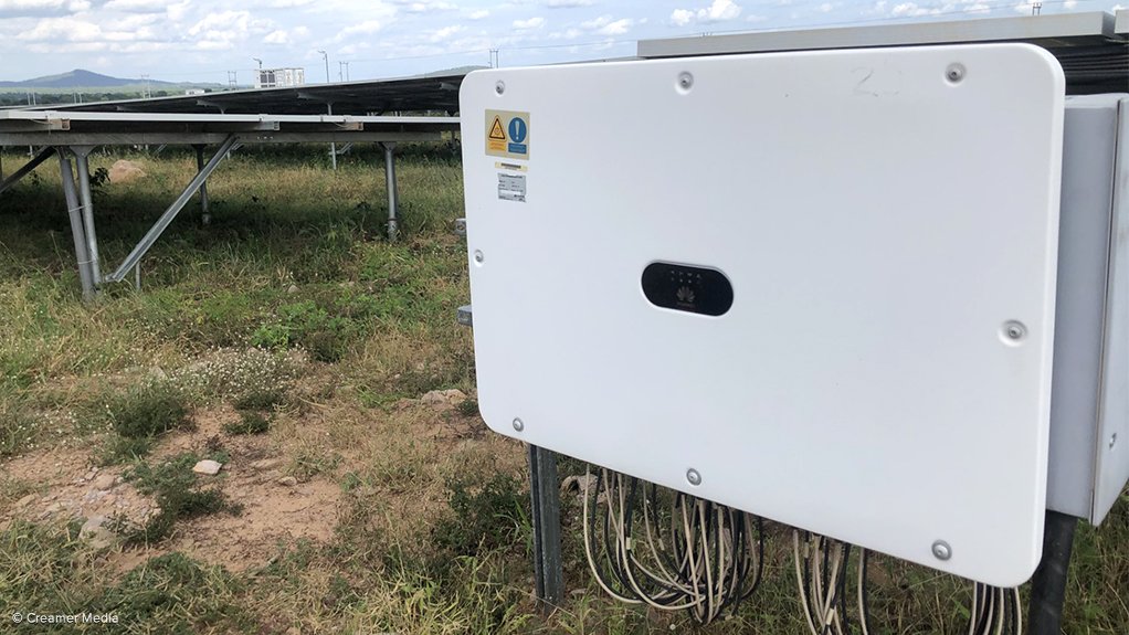 Huawei inverters at the Bui solar plant