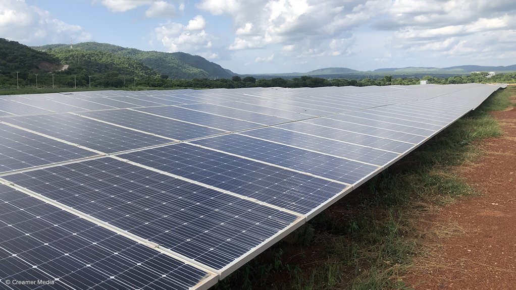 50 MW Solar PV plant near the Bui dam in Ghana