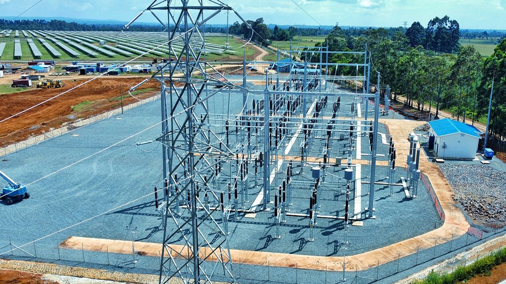 The Kesses solar plant and transmission infrastructure