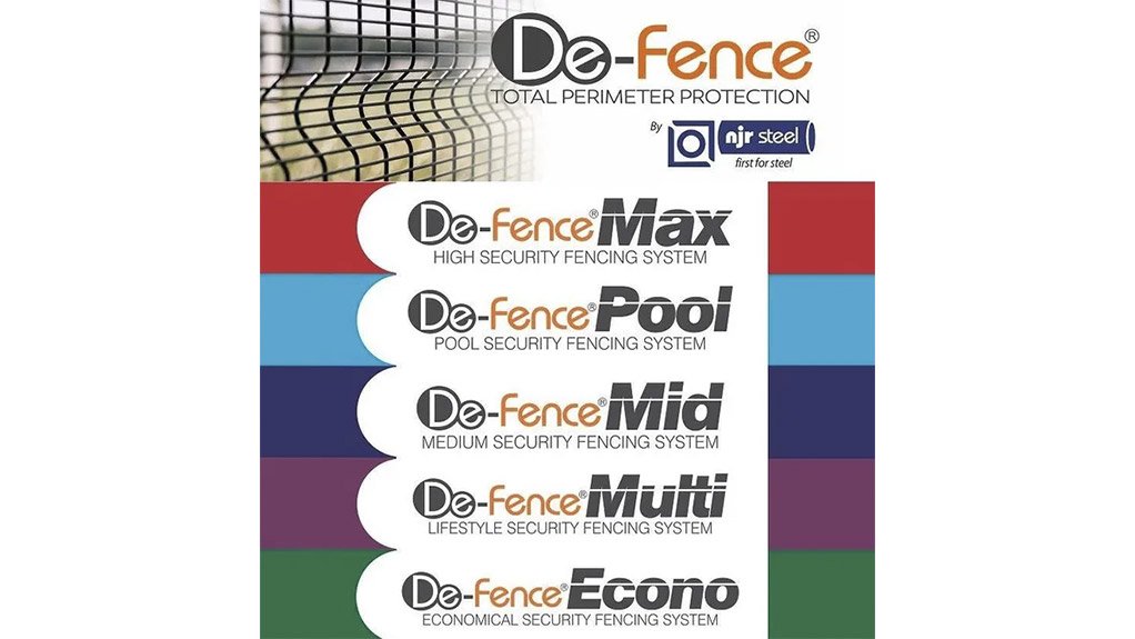 NJR Steel Launches Full De-Fence Security Fencing Range For The South African Market