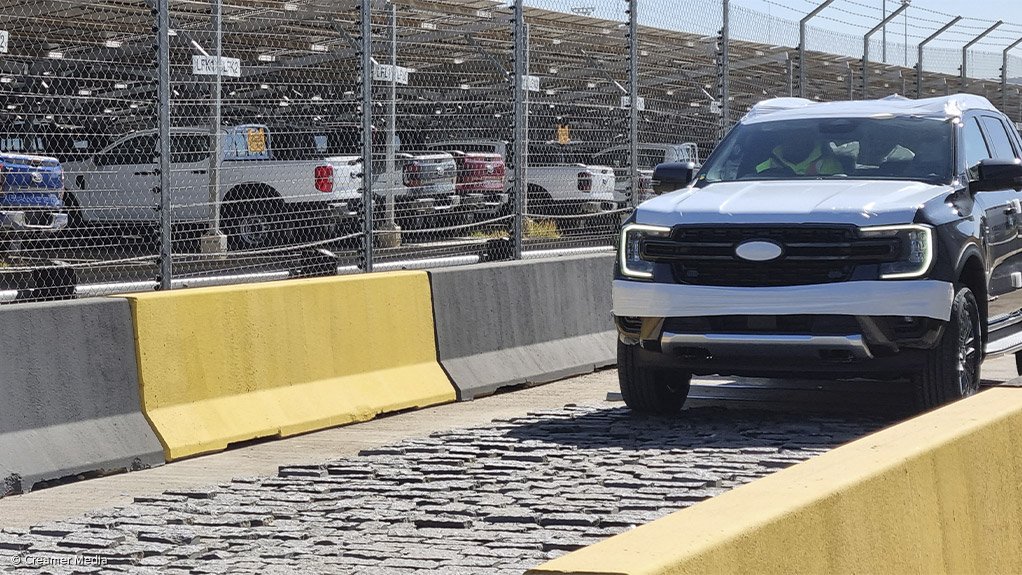 Ford Ranger test drive at Silverton assembly plant