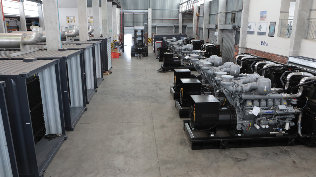 Generators ready to be installed within a custom engineered container solution