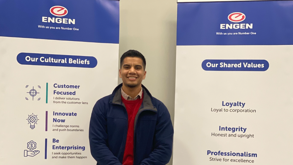 Celebrating Youth - Engen’s Tawfeeq Adams says never stop learning