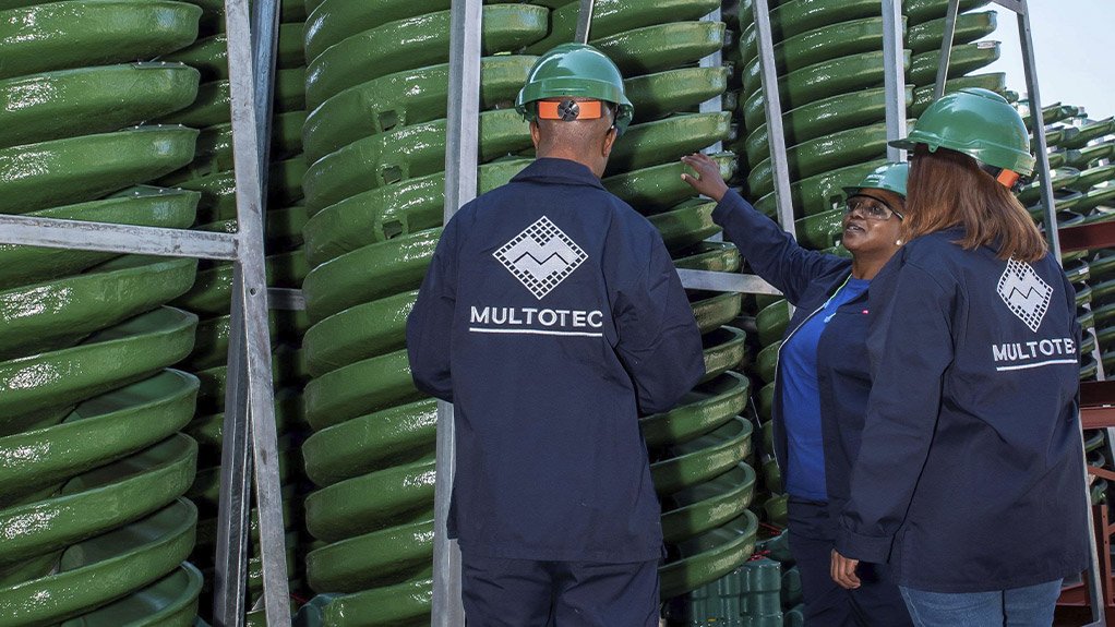 Multotec’s 12-turn spiral goes to work in mineral sands