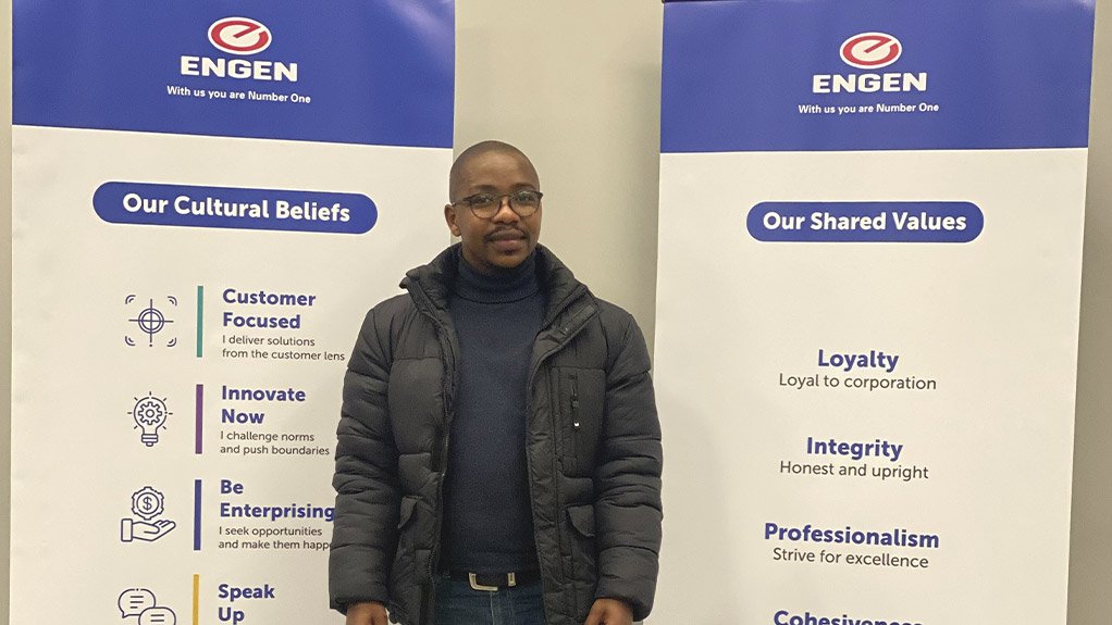 Celebrating Youth - Engen’s Thaba Tukela is determined to stay on the positive side of life