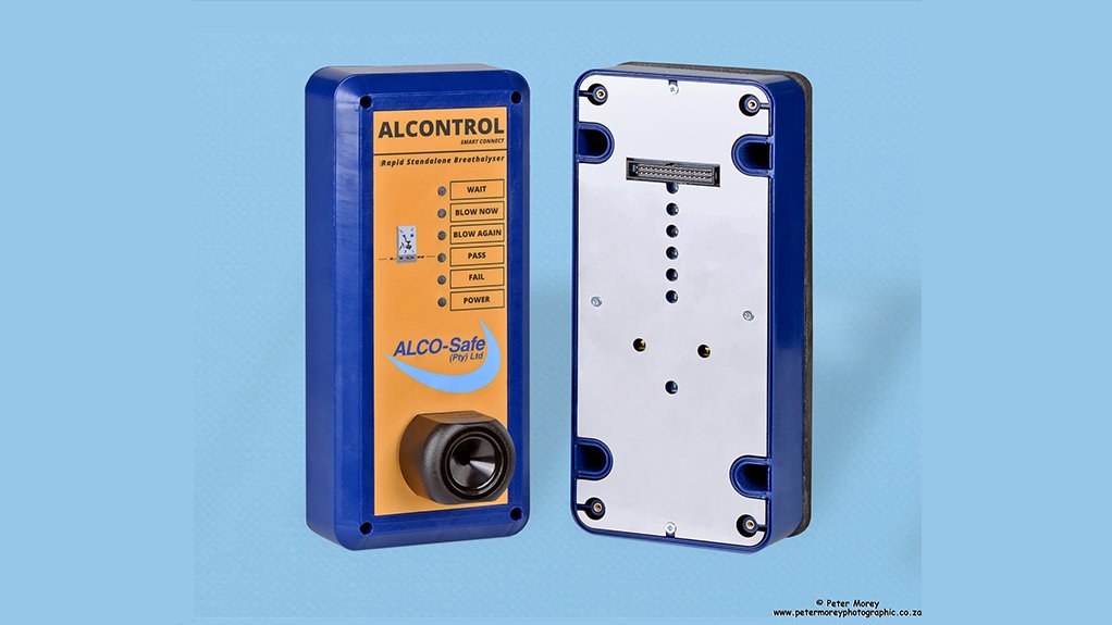 Image of the ALCONTROL Smart Connect alcohol testing system