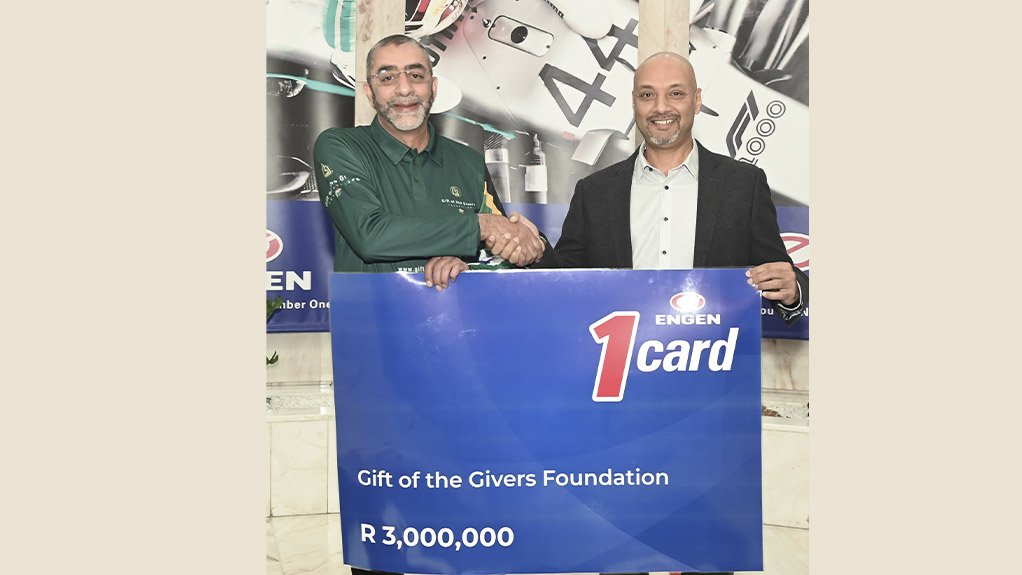 Engen ups fuel support to Gift of the Givers 