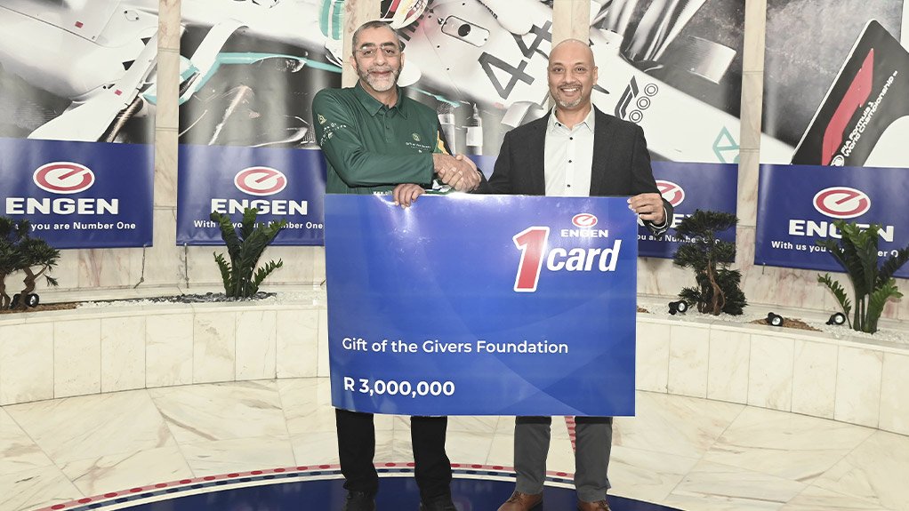 Engen ups fuel support to Gift of the Givers 