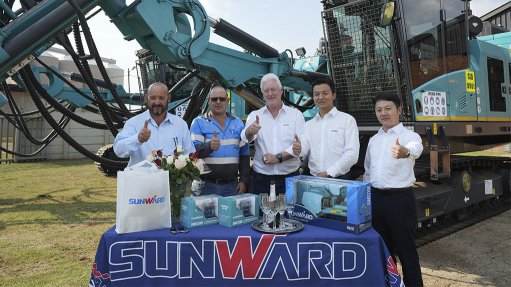 New Sunward Rock Drilling Rig is Delivered to Customer in South Africa