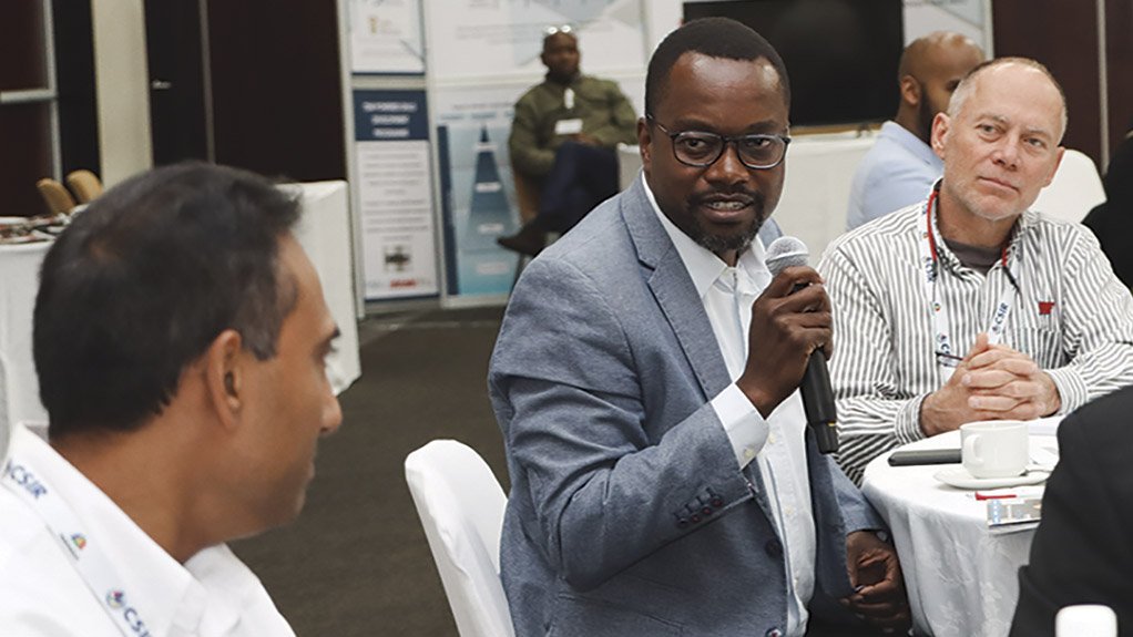 Freddy Mugeri – Founding Chairperson of MEMSA asking Ajith Gopal of CSIR a question during the Q&A Session