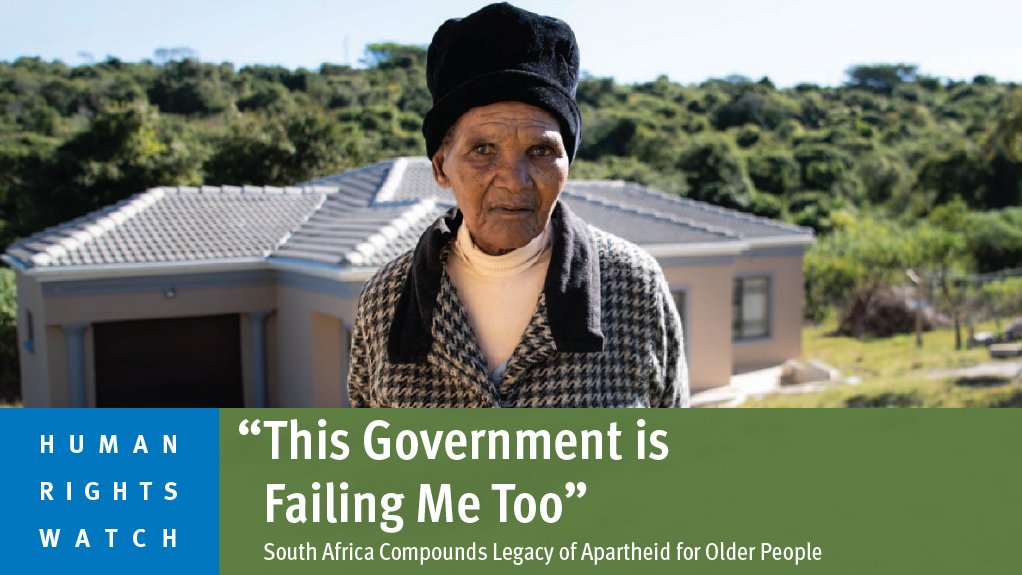  South Africa Compounds Legacy of Apartheid for Older People 