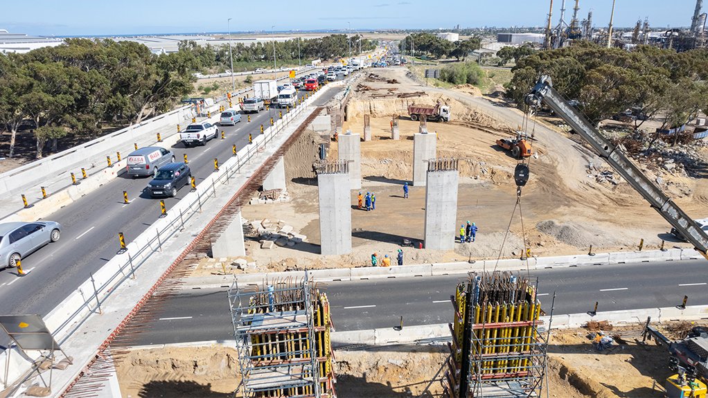 An image showing the Cape interchange upgrade 