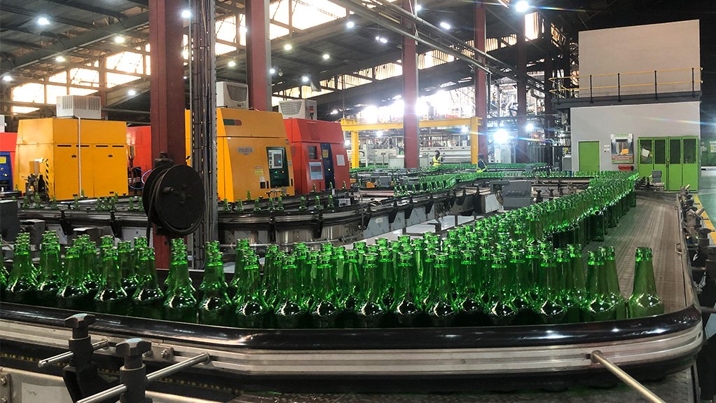 Isanti glass bottle manufacturing factory