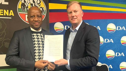 DA, IFP sign KZN Service Delivery Pact