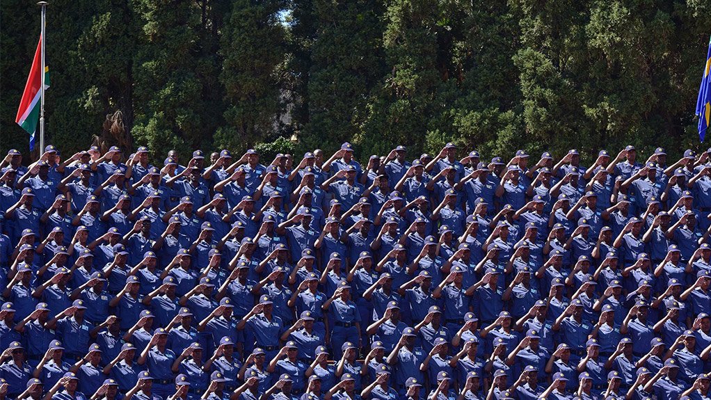 Members of the SAPS