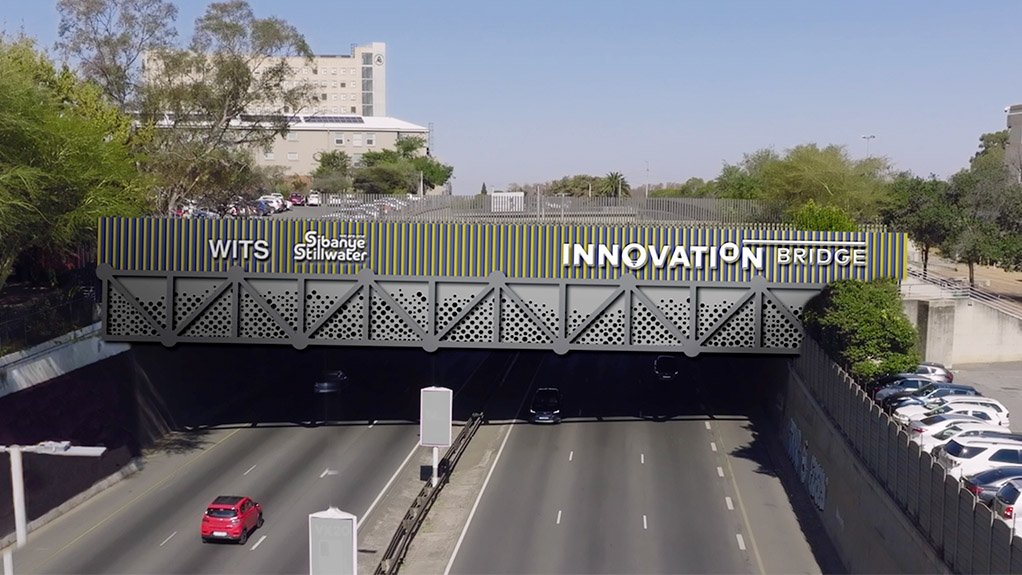 The refurbished Wits Sibanye-Stillwater Innovation Bridge