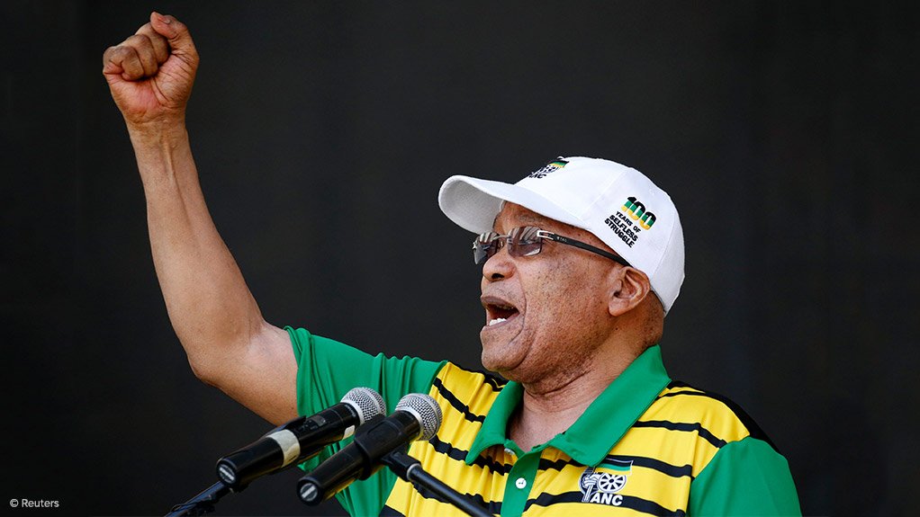 Image of former presdient Jacob Zuma