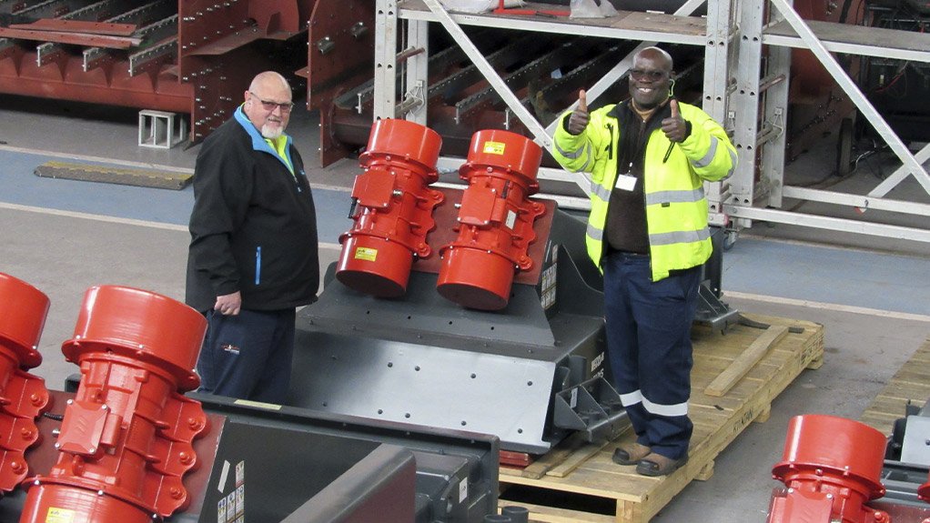 Sandvik Rock Processing’s Quality and Assembly Managers working together to achieve the best quality screens and feeders