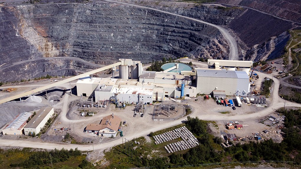 The Porcupine mine in Canada 