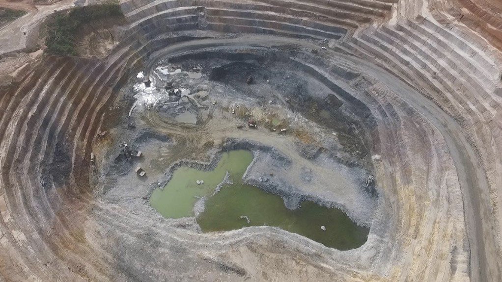 Image shows the Edikan mine