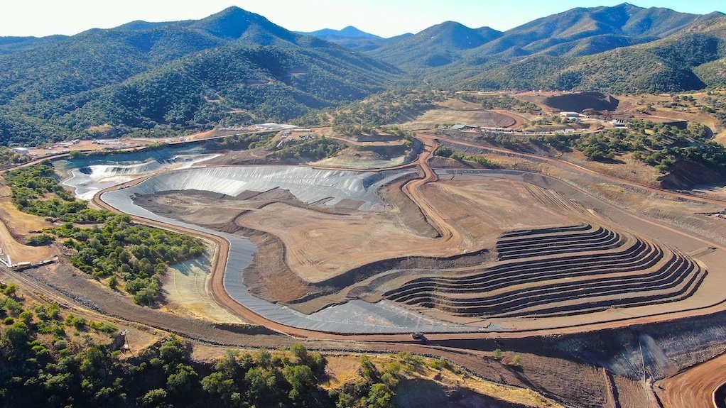 Aerial view of the Hermosa project