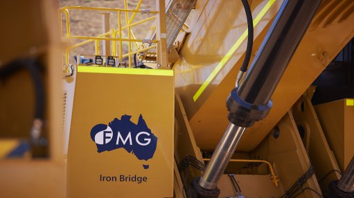 Image of the Iron Bridge mining equipment
