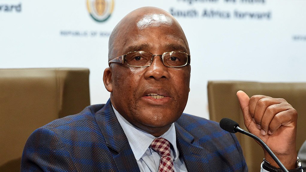 Home Affairs Minister Aaron Motsoaledi 