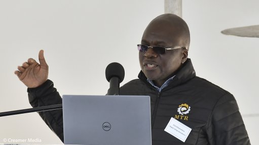 Mogale Tailings Retreatment project operations manager Oriel Shikwambana.