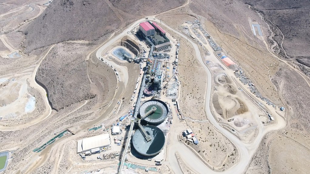 Image of Quellaveco mine molybdenum plant