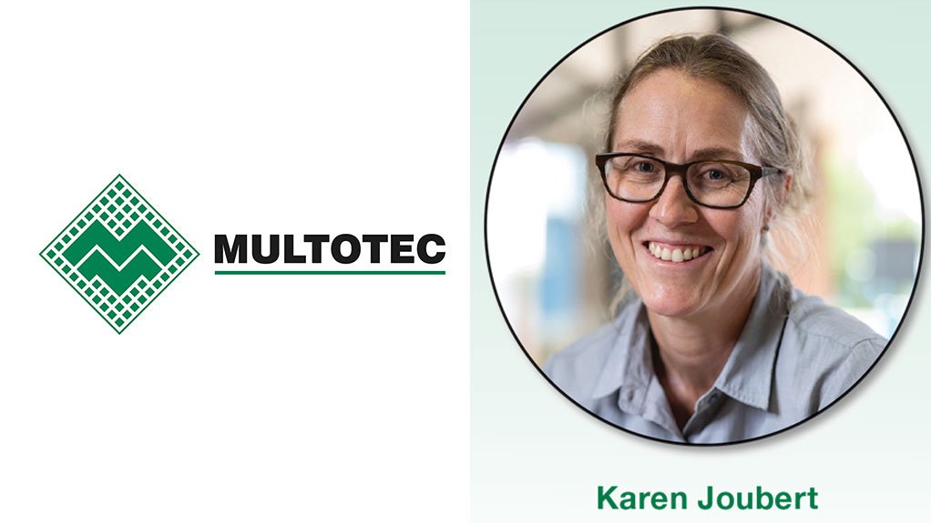 Karen Joubert - Multotec business unit manager for wedge wire, steel and projects.
