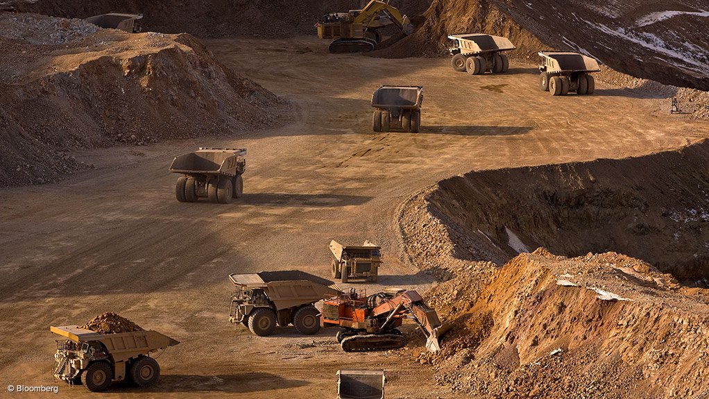 Image shows mining operation 