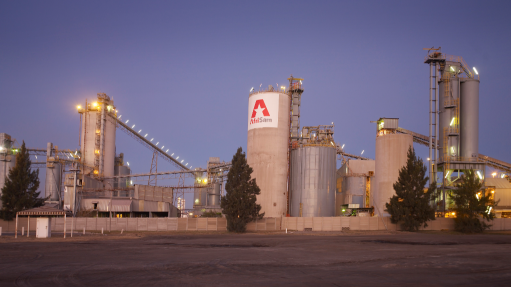 AfriSam’s Vanderbijlpark Slagment Operation has the capacity to produce over 700 000 tonnes of slagment per year