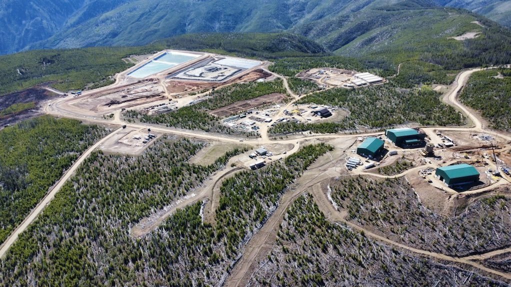 Aerial view of the Idaho Cobalt operations, in Canada