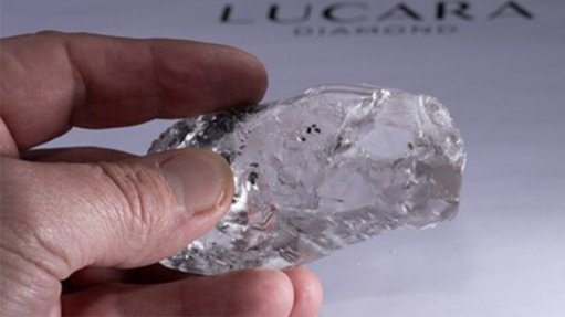 Lucara's latest 1 080 Type IIa diamond recovered at Karowe mine