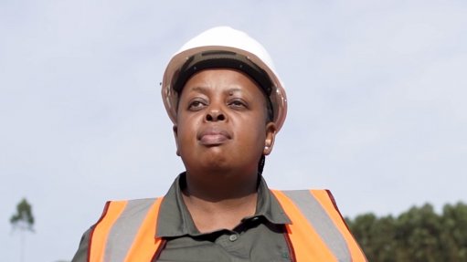 The above image depicts one of the women from the She is Forestry initiative 