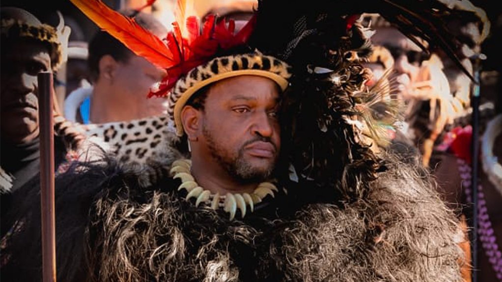 King of the Zulu Nation Misuzulu Sinqobile kaZwelithini